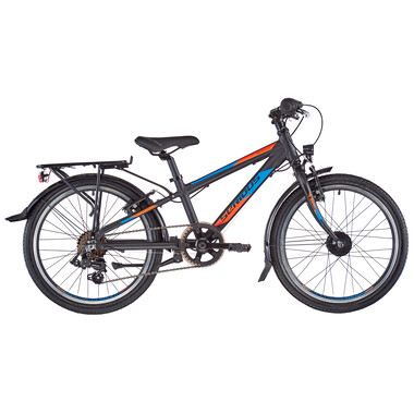 SERIOUS ROCKVILLE STREET 20" Hybrid Bike Black/Blue/Orange 2020 0